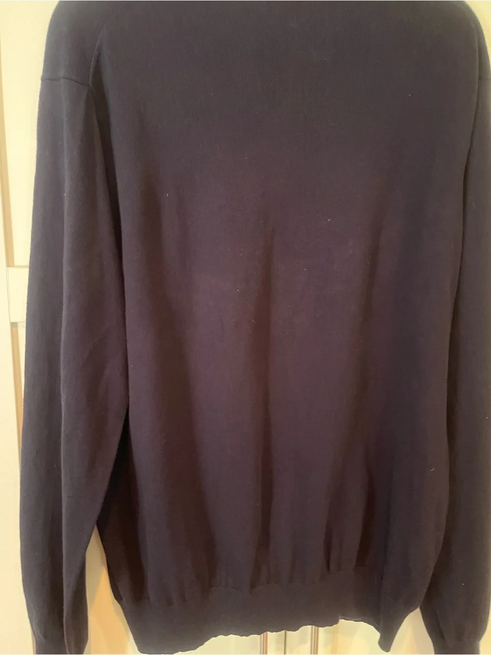 J. Crew Men's Dark Navy Crewneck Sweater